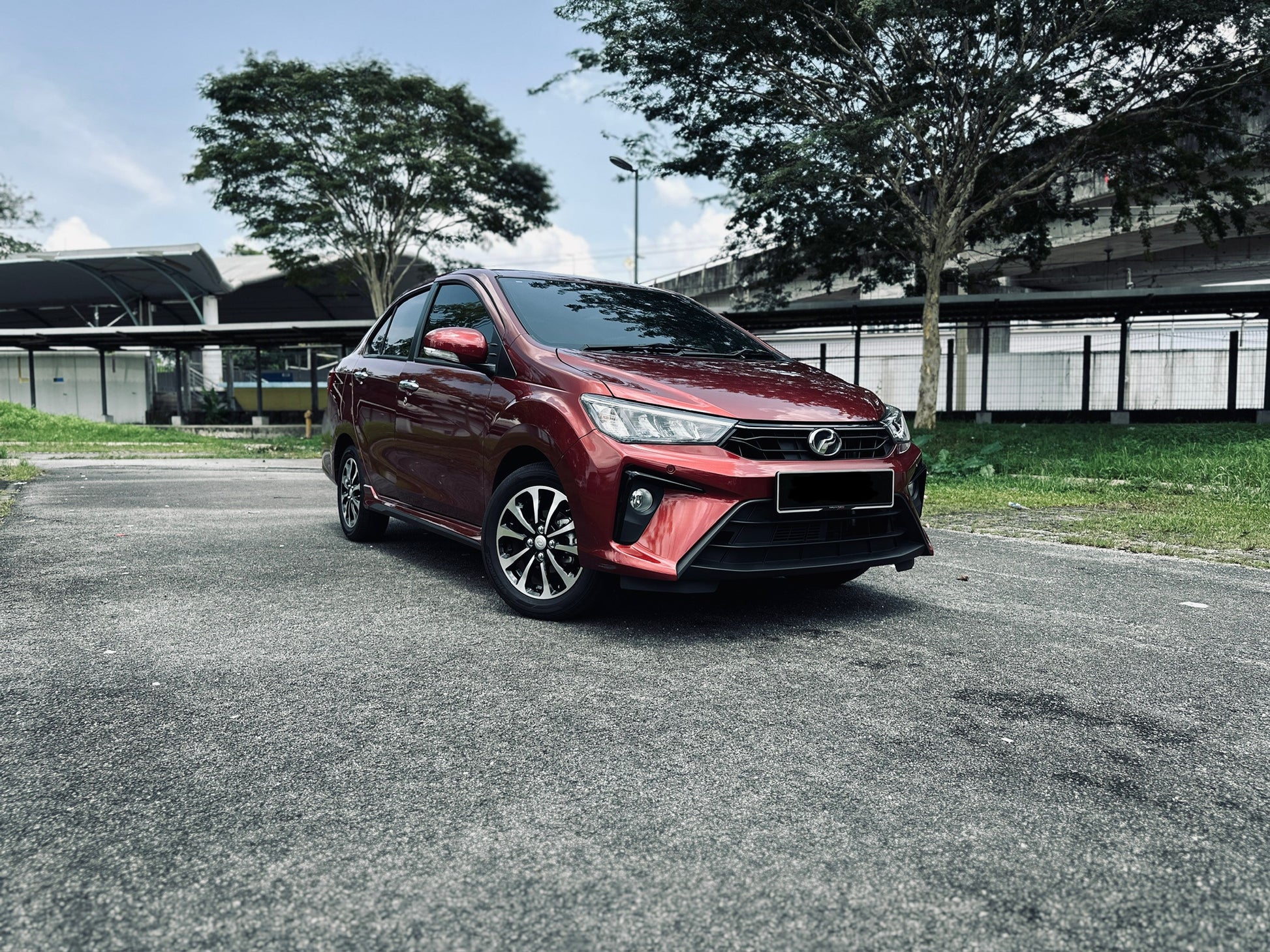 Perodua Bezza X (Red)