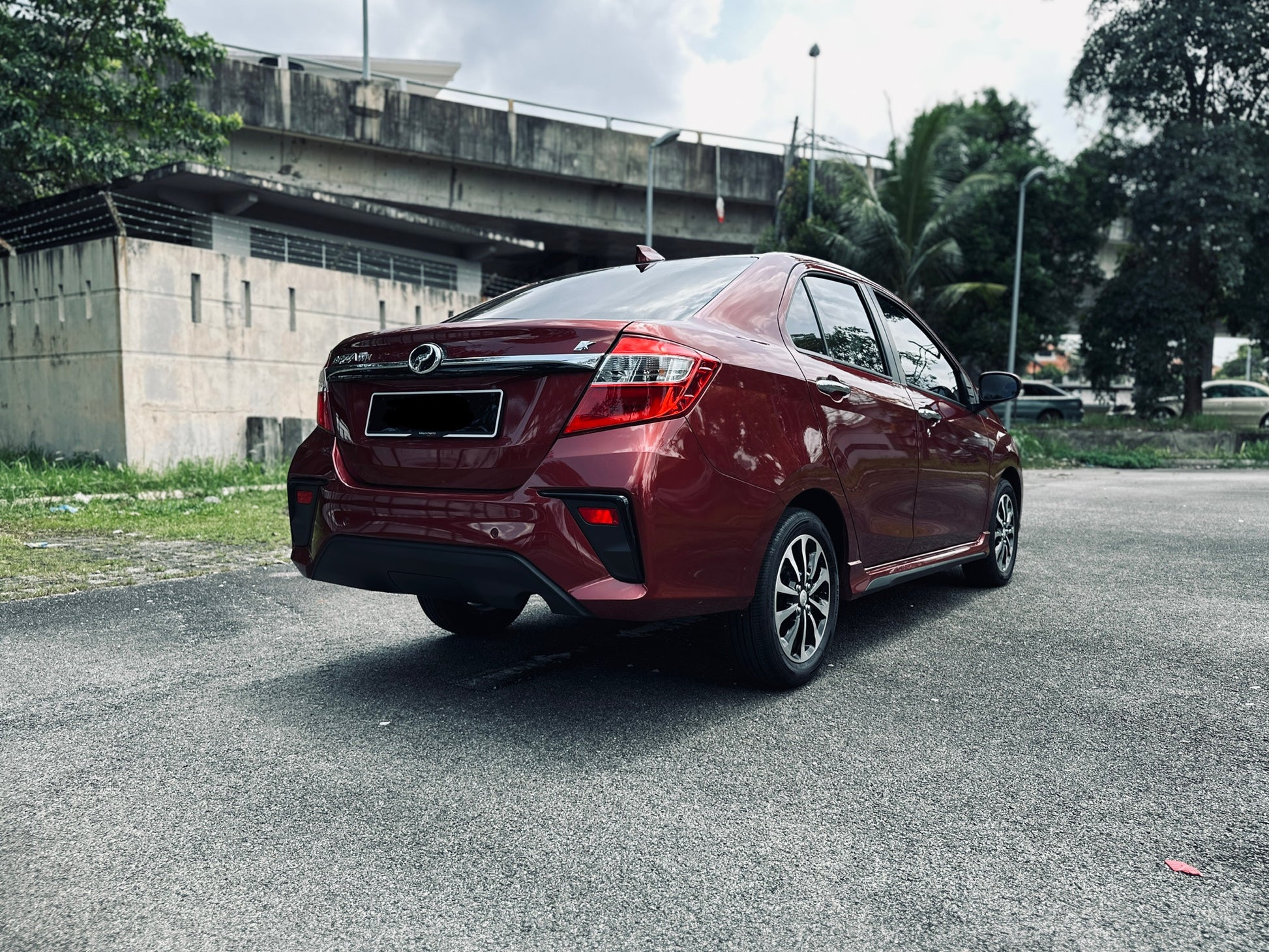 Perodua Bezza X (Red)